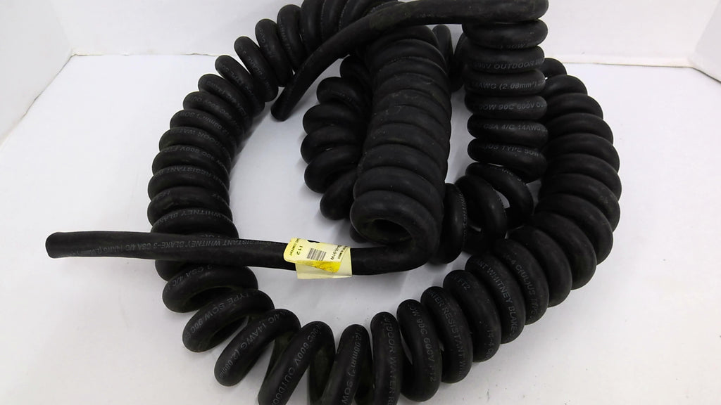 Whitney Blake 4-8034-00-91W Water Resistant Retracted Electrical Cord