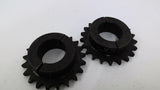 HT34B144-ET Sprocket 21 Teeth 1 1/2" Bore Lot Of 2