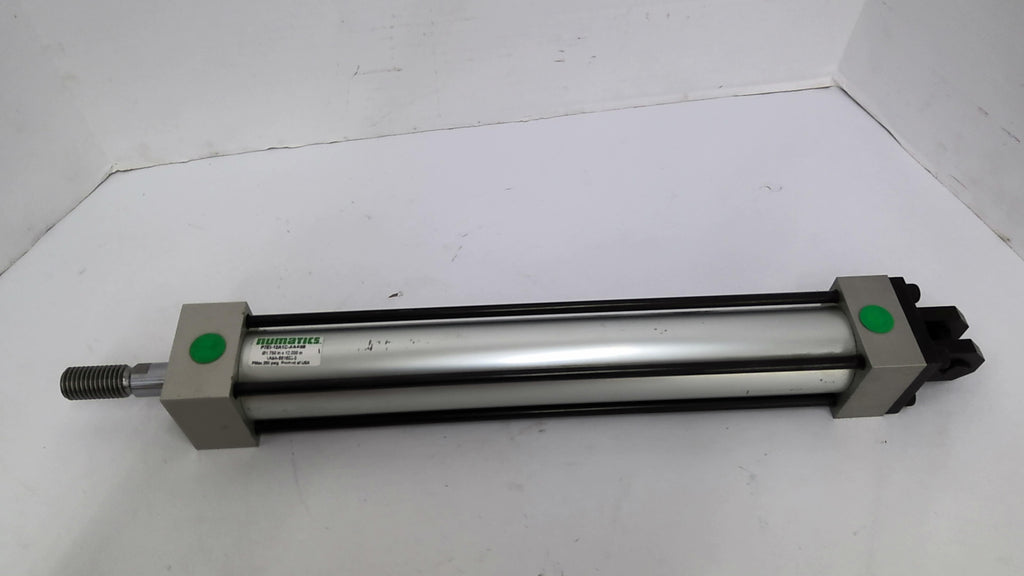 Numatics P7EI-12A1C-AAA08 Pneumatic Cylinder 1.750" Bore x12" Stroke Ram OD 3/4"