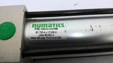 Numatics P7EI-12A1C-AAA08 Pneumatic Cylinder 1.750" Bore x12" Stroke Ram OD 3/4"