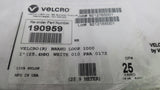 Velcro 190959 White Brand Loop 1000 1" W X 25 Yard 100% Nylon PSA 0172