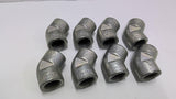3/4" 45 Degree Elbow Pipe Fitting Lot Of 8