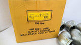SA Brand L90 Galvanized Pipe Fittings 1 1/2" Qty 15