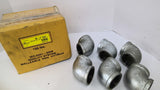 SA L90 Elbows Galvanized Pipe Fittings 2" Lot Of 6