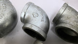 SA L90 Elbows Galvanized Pipe Fittings 2" Lot Of 6