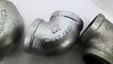 SA L90 Elbows Galvanized Pipe Fittings 2" Lot Of 6
