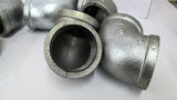 SA L90 Elbows Galvanized Pipe Fittings 2" Lot Of 6