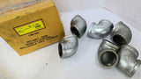 SA L90 Elbows Galvanized Pipe Fittings 2" Lot Of 6