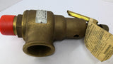 Kunkle 6010GF01-KM Pressure Relief Valve Brass 1 1/4" X 1 3/4" OAL 9 1/2" 135PSI