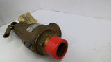 Kunkle 6010GF01-KM Pressure Relief Valve Brass 1 1/4" X 1 3/4" OAL 9 1/2" 135PSI