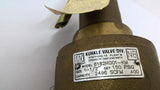 Kunkle Valve 6182HG01-KM Safety Relief Valve 1 1/2" 150pSI OAL 10 1/2"