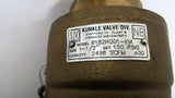 Kunkle Valve 6182HG01-KM Safety Relief Valve 1 1/2" 150pSI OAL 10 1/2"