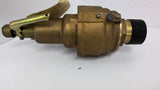 Kunkle Valve 6182HG01-KM Safety Relief Valve 1 1/2" 150pSI OAL 10 1/2"