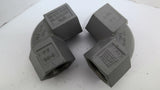 Killark FF90-3 Conduit Elbow Fitting 1 1/4" Lot Of 4