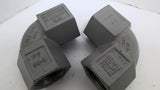 Killark FF90-3 Conduit Elbow Fitting 1 1/4" Lot Of 4