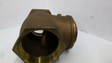 WOG 200 Brass Swing Check Valve 3"Bores Length Between Bores 5 3/4"