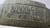 Gruvlok FIG 7000 Galvanized Pipe Coupling 6"