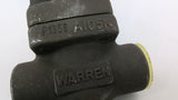 Warren FIG 852T Globe Steel Gate Valve 1975PSI Class 800LBS 3/4" Body A105N