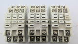 Curtis Industries M1LW Relay Base 15AMP 125VAC 11 Pin Screw Lot of 3