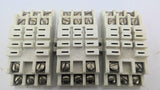 Curtis Industries M1LW Relay Base 15AMP 125VAC 11 Pin Screw Lot of 3
