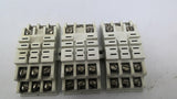 Curtis Industries M1LW Relay Base 15AMP 125VAC 11 Pin Screw Lot of 3