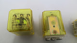 IDEC RR3B-UL Relay 7.5A 120VAC 50/60HZ 28122 lot Of 3