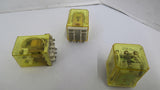 IDEC RR3B-UL Relay 7.5A 120VAC 50/60HZ 28122 lot Of 3