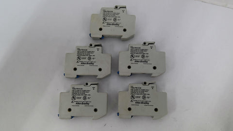 Allen Bradley 1492-FB1C30 1 Pole Fuse Holder FU5 600V 30A Lot Of 5