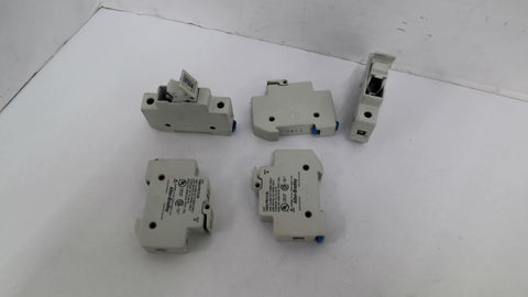 Allen Bradley 1492-FB1C30 1 Pole Fuse Holder FU4 600V 30A Lot Of 5
