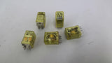 Potter Brumfield RH2B-UL General Relay AC110-120V 50/60HZ Lot Of 5