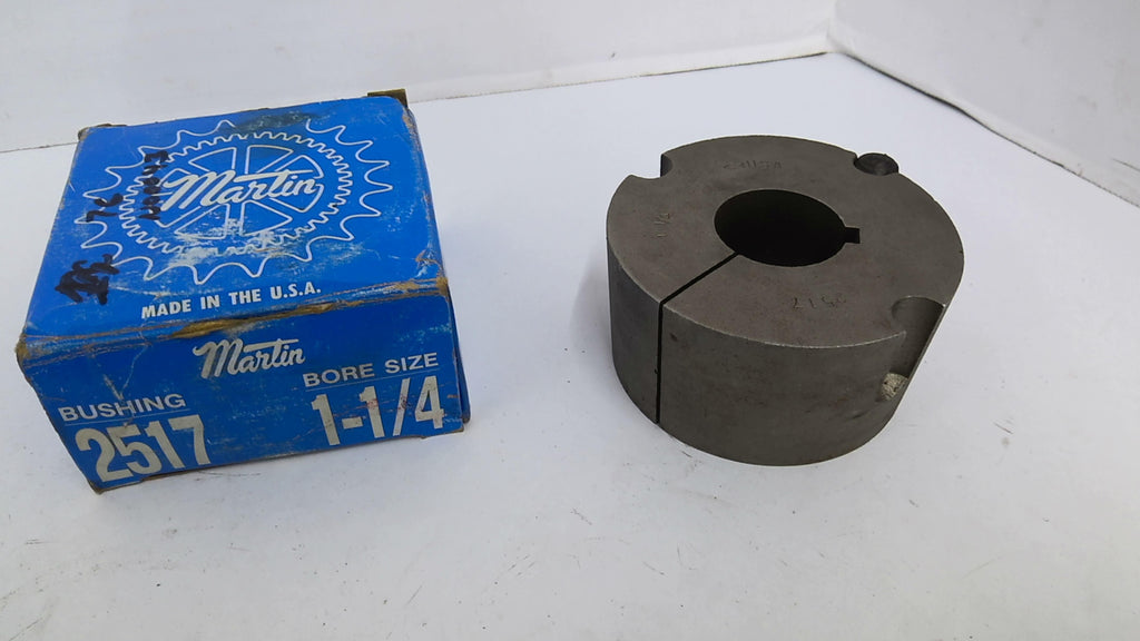 Martin 2517 Steel Taper Lock Bushing 1 1/4" Bore OD 3 5/16"
