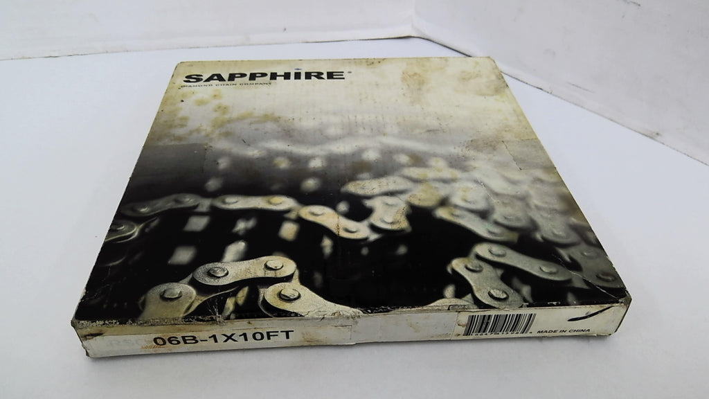 Sapphire 06B-1X10FT Carbon Steel Roller Chain
