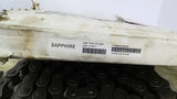 Sapphire 20B-1 RIV CH 1X10 FT RSC Carbon Steel Roller Chain