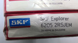 SKF 6205 2RSJEM Deep Groove Ball Bearing Lot Of 5