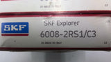 SKF 6008-2RS1/C3 Deep Groove Ball Bearing Lot Of 5