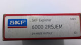 SKF 6000 2RSJEM Deep Groove Ball Bearing Lot Of 3