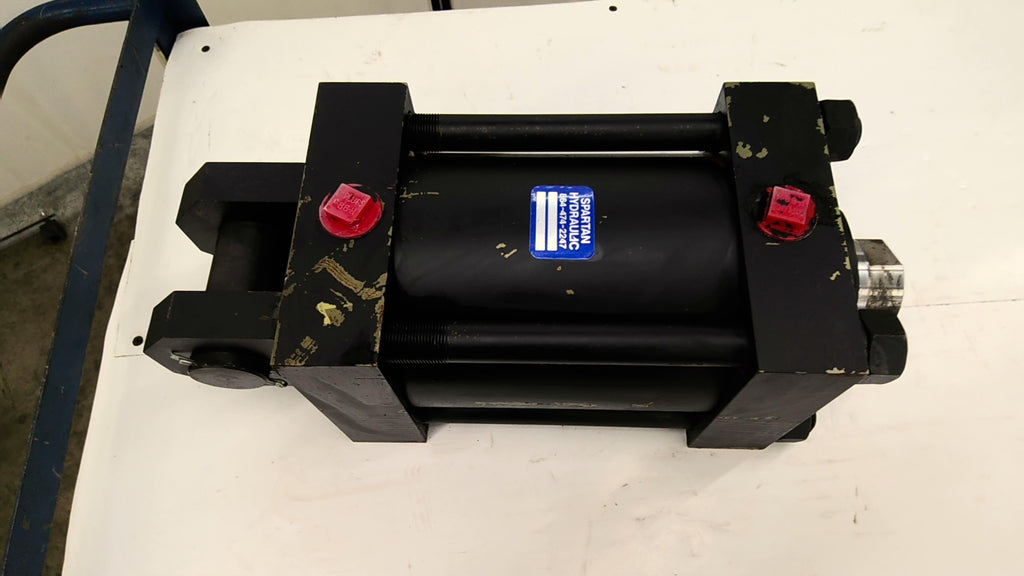 Spartan 20" Hydraulic Cylinder 15" Stroke 2-1/2" Ram Od 8" Cylinder Od