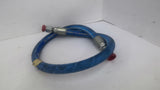 Gates 8G2XH 2G-IC-11C Extreme Heat Hydraulic Hose 1/2"OD X 3'3" L 4250PSI