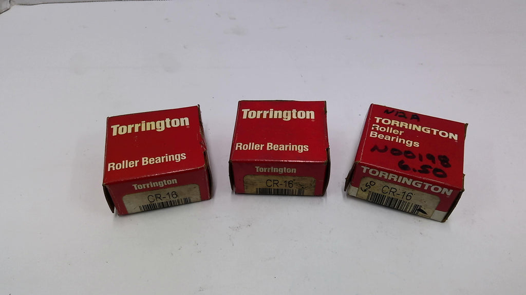 Torrington CR-16 Needle Roller Bearing Lot Of 3