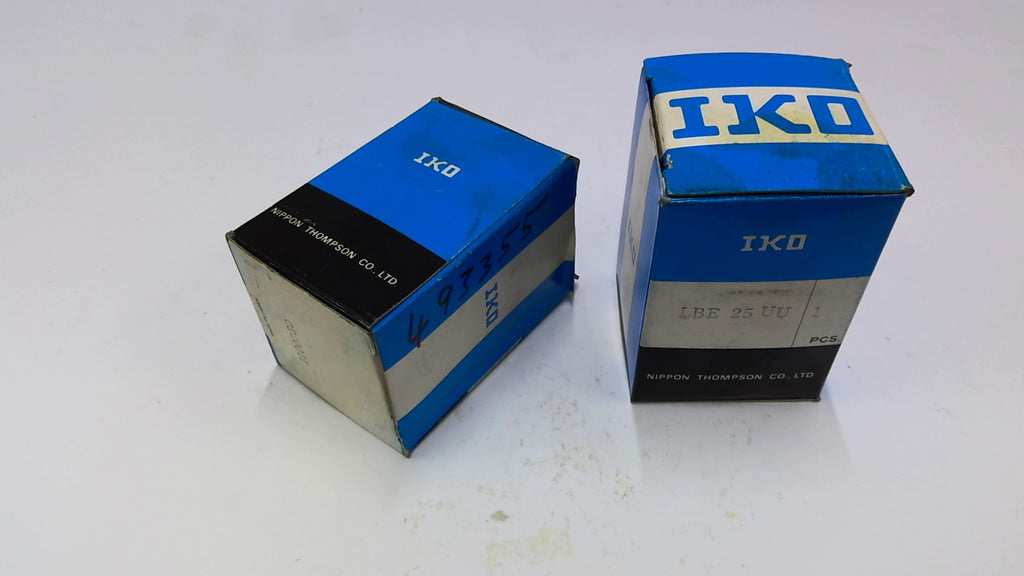 IKO LBE 25 UU Linear Ball Bearing Bushing Lot Of 2