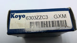 Koyo 6303ZZC3 Bearing Lot Of 3