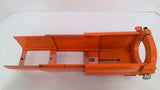 Orange Telescoping Drill Guard 2 1/2" Bore Total Length 14 1/4" L X 4 1/4"W
