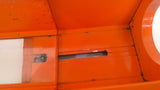 Orange Telescoping Drill Guard 2 1/2" Bore Total Length 14 1/4" L X 4 1/4"W