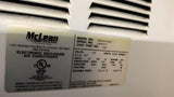 Mclean CR43-0616-002H Electronic Enclosure Air Conditioner 6000Btu 115V 60Hz 1Ph