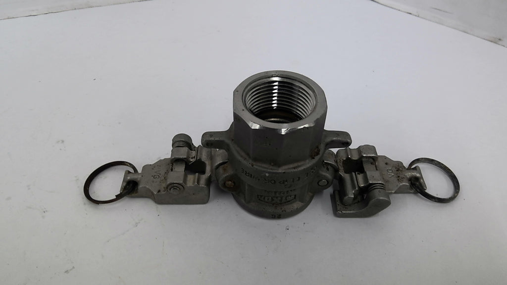 Dixon RD100 Camlock Coupler Bores 1 1/4" X 1 1/2" Lot Of 2