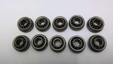 Flanged Conveyor Bearing 1" Flange OD 5/16" Bore Lot Of 10