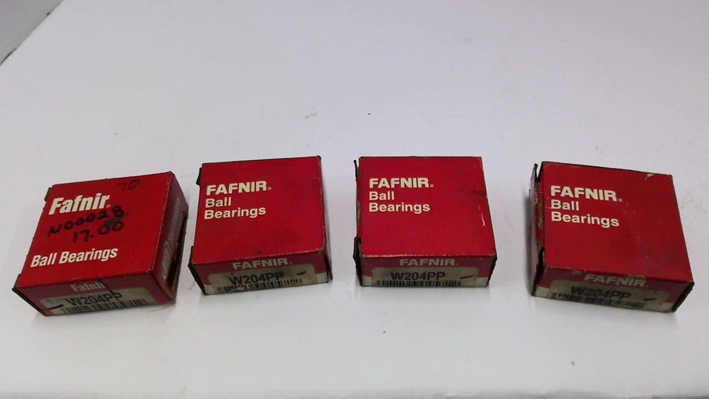 Fafnir Torrington W204PP Bearing Lot Of 4