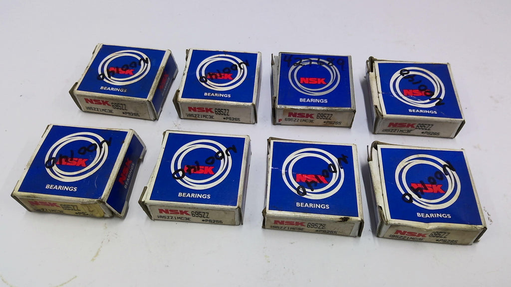 NSK 695ZZ Bearing Lot Of 8