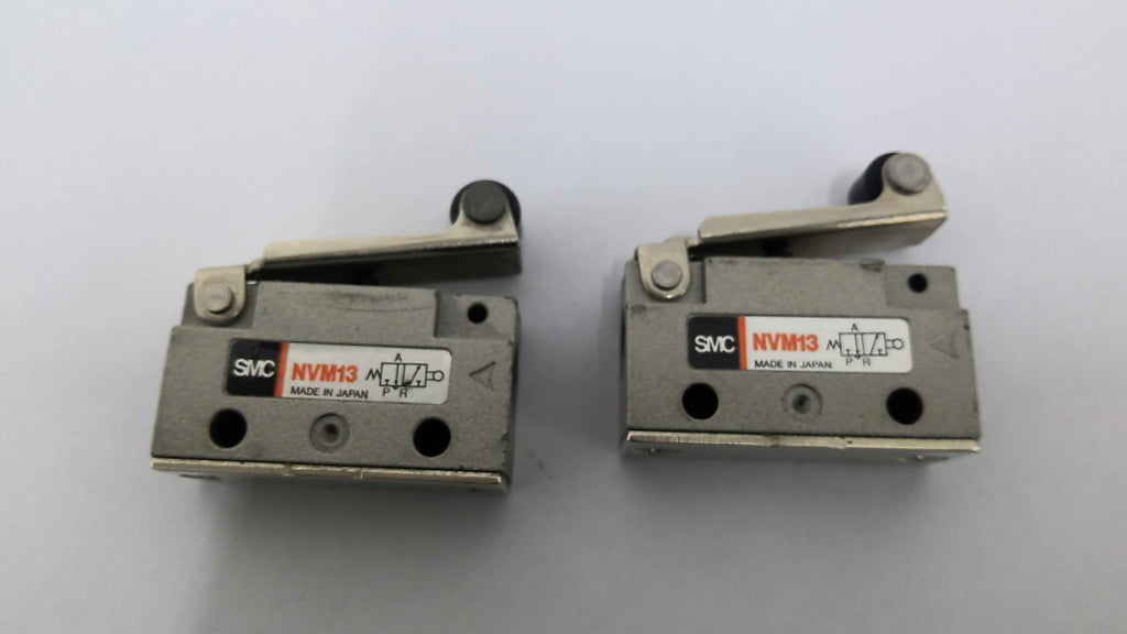 SMC NVM13 Valve And Switch Lot Of 2