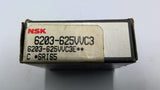 NSK 6203-625VVC3 Bearing Lot Of 2
